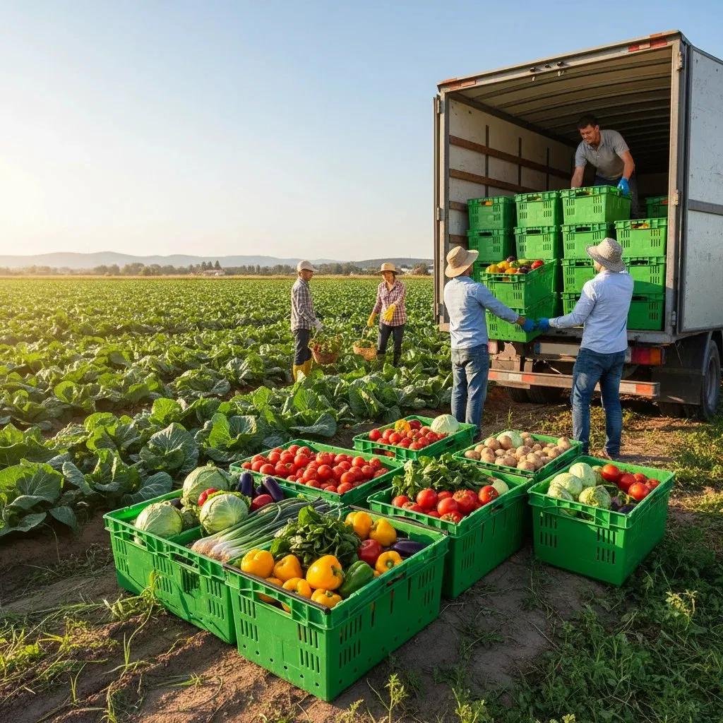 Fresh food products from Vegetero